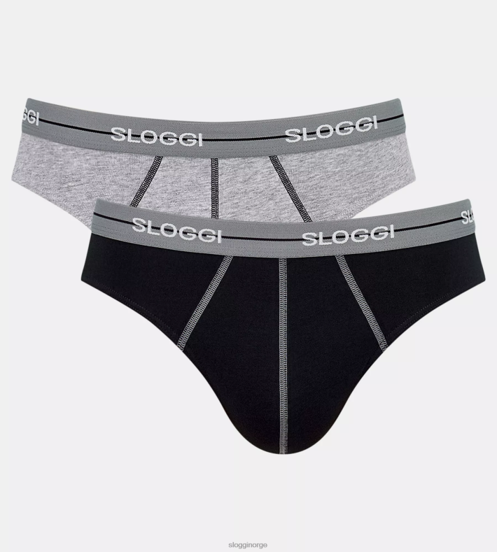 undertoy_sloggi_start_mini_truser_menn_gra_kombinasjon_dr662814.png undertøy sloggi start mini truser menn grå kombinasjon DR662814 - Image 1