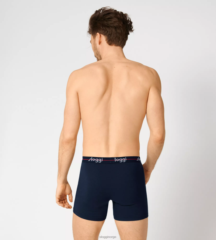 undertøy sloggi start shorts menn blå - mørk kombinasjon DR662785 - Image 4