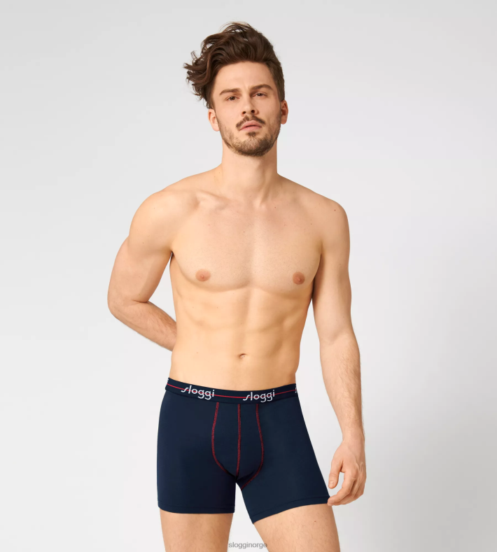 undertøy sloggi start shorts menn blå - mørk kombinasjon DR662785 - Image 5
