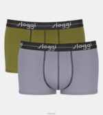 undertøy sloggi starte hipster truser menn taupe - mørk kombinasjon DR662739